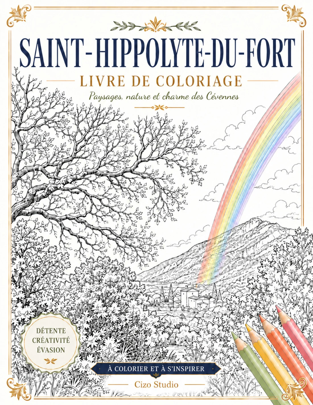 Couverture de Saint-Hippolyte-du-Fort Coloriages